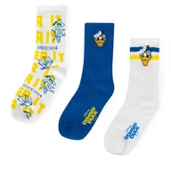 Skarpetki dla dzieci - Zestaw 2 par wysokich skarpet dziecięcych Mickey&Friends ACCCS-SS24-317DSTC Granatowy - miniaturka - grafika 1