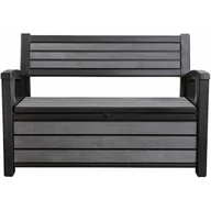 Ławki ogrodowe - Keter Ława stół Hudson antracit - miniaturka - grafika 1