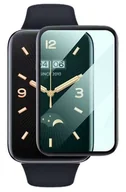 Akcesoria do smartwatchy - Szkło Hybrydowe Full Glue 5D Do Xiaomi Mi Band 7 Pro Czarny - miniaturka - grafika 1