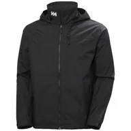 Kurtki męskie - Kurtka męska Helly Hansen Crew Hooded Jacket 2.0 Rozmiar: M / Kolor: czarny - miniaturka - grafika 1