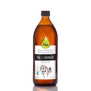Olej z czarnuszki 1 l Olini naturalny - Zdrowa żywność - miniaturka - grafika 1