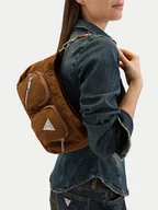 Torebki damskie - Guess Jeans Torebka CWBEO-GUESS-B-007-09 Brązowy - miniaturka - grafika 1