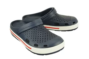 COQUI 6403 Lindo navy/white, klapki męskie - Coqui - Klapki i japonki męskie - miniaturka - grafika 1