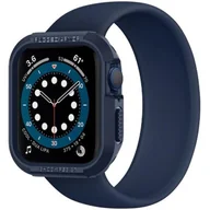 Akcesoria do smartwatchy - Spigen Etui Rugged Armor do Apple Watch 4 5 6 7 SE 44 45 mm) Navy Blue ACS02224 - miniaturka - grafika 1