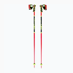 Kije narciarskie LEKI WCR SL 3D czerwone 65267481115  125 cm - Kijki narciarskie - miniaturka - grafika 1