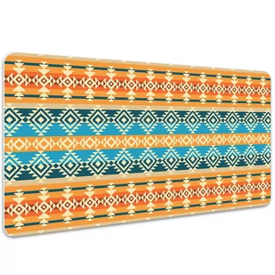 Mata ochronna na biurko Wzór styl navajo 100x50 cm, Dywanomat - Podkładki na biurko - miniaturka - grafika 1