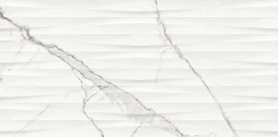 Glazura Ginevra white structure glossy rectified 29,8x59,8 Opoczno - Płytki ceramiczne - miniaturka - grafika 1