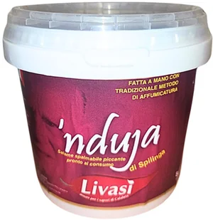 Nduja di Spilinga 800g - Livasi - Pasztet i przetwory mięsne - miniaturka - grafika 1
