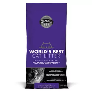 Worlds Best Cat Litter Lawendowy, zapachowy żwirek dla kota - 12,7 kg Dostawa GRATIS! - Żwirek dla kotów - miniaturka - grafika 1