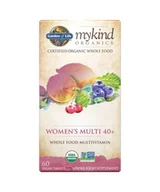 Witaminy i minerały - Garden of life Mykind Organics Women's Multi 40+, multiwitamina dla kobiet, 60 tabletek ziołowych - miniaturka - grafika 1