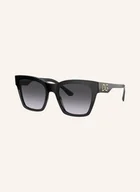 Okulary przeciwsłoneczne - Dolce & Gabbana Okulary Przeciwsłoneczne dg4384 schwarz - DOLCE & GABBANA - miniaturka - grafika 1