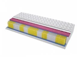 Materac Kieszeniowy Napoli Molet Multipocket 90x185 cm Dwustronny Średnio twardy Profilowany - Materace - miniaturka - grafika 1