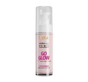 DELIA COSMETICS COSMETICS Baza GO GLOW Pod Makijaż ROZŚWIETLAJĄCA 30ML - Bazy pod makijaż - miniaturka - grafika 1