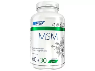 SFD Adapto MSM 60+30, tabletek - Witaminy i minerały dla sportowców - miniaturka - grafika 1