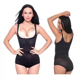 Body Modelujące Wyszczuplające Majtki Czarne Xl - Odzież ciążowa - miniaturka - grafika 1