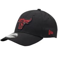 Czapki męskie - New Era Chicago Bulls NBA 940 Cap 60284844, Mężczyzna, Czapka z daszkiem, Czarny - miniaturka - grafika 1