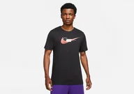 Koszulki męskie - Nike Dri-Fit Fresh Perspective Tee Black - miniaturka - grafika 1