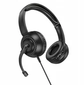 Słuchawki - Hoco W112 czarne - miniaturka - grafika 1