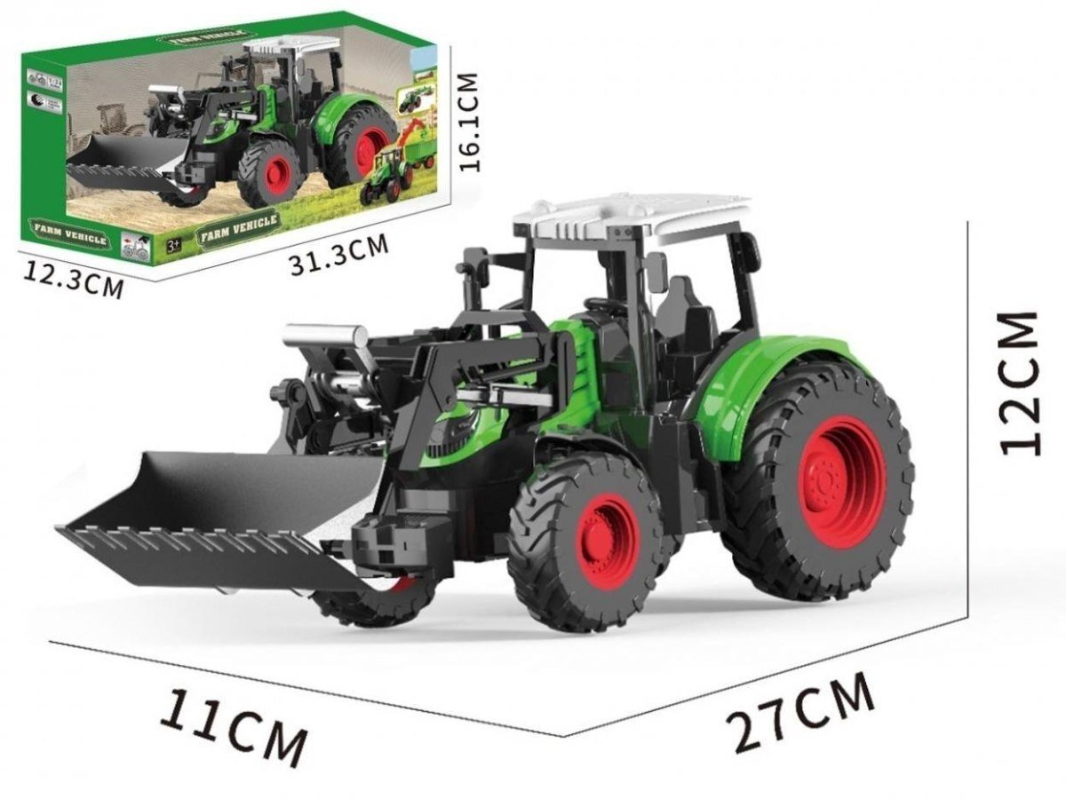 Madej Traktor 27x11x12cm