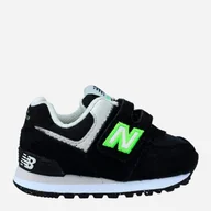 Buty dla chłopców - Buty sportowe chłopięce New Balance 574 IV574CL1 22.5 (6US) Czarne (196307206372) - miniaturka - grafika 1