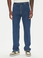 Spodnie męskie - DC Jeansy Worker Straight ADYDP03072 Niebieski Regular Fit - miniaturka - grafika 1