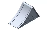 Akcesoria motoryzacyjne - Klin pod koła AL-KO H: 206mm UK46 metalowy - miniaturka - grafika 1