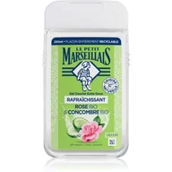 Kosmetyki do kąpieli - Le Petit Marseillais Extra Gentle Shower Gel Bio Rose & Bio Cucumber Żel pod prysznic 250 ml - miniaturka - grafika 1