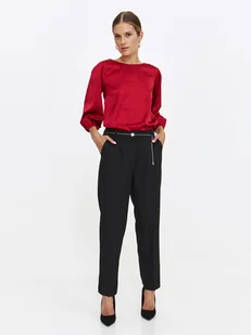 Eleganckie cygaretki damskie z paskiem - Spodnie damskie - miniaturka - grafika 1