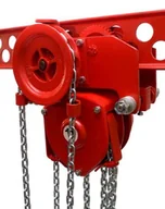 Wciągarki - Wciągnik łańcuchowy przejezdny (udźwig: 3,2 T, wysokość podnoszenia: 3m, zakres toru jezdnego: 106-170 mm) 95881092 - miniaturka - grafika 1