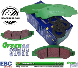 Przednie klocki GreenStuff + NAWIERCANE NACINANE tarcze hamulcowe 330mm EBC seria GD Chevrolet Avalanche 1500 2007-2008 - Tarcze hamulcowe - miniaturka - grafika 6