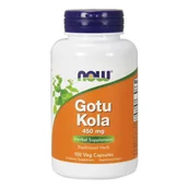 Suplementy naturalne - Now Foods Gotu Kola 450mg - 100 kapsułek 02069 - miniaturka - grafika 1