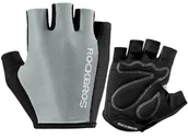 Rękawiczki rowerowe - Rękawiczki rowerowe bez palców rozmiar XXL szare Rękawiczki rowerowe bez palców rozmiar XXL szare - miniaturka - grafika 1