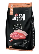 Sucha karma dla psów - PAN MIĘSKO Cielęcina z indykiem XS - sucha karma dla psa - 20kg - miniaturka - grafika 1