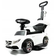 Jeździki dla dzieci - Milly Mally JEŹDZIK MERCEDES AMG C63 COUPE BIAŁY 4415 - miniaturka - grafika 1