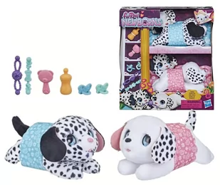 Furreal Newborns Twins Interaktywne Pieski Szczeniaki + Akcesoria - Zabawki interaktywne dla dzieci - miniaturka - grafika 1
