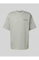 Koszulki męskie - T-shirt z nadrukiem z logo - Only & Sons - miniaturka - grafika 1