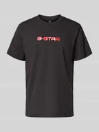 Koszulki męskie - T-shirt z nadrukiem z logo - miniaturka - grafika 1