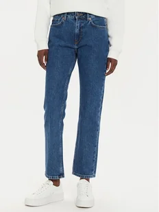 Pepe Jeans Jeansy PL204730 Granatowy Straight Fit - Spodnie damskie - miniaturka - grafika 1