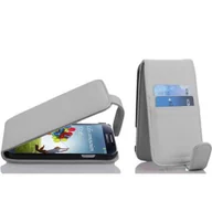 Etui i futerały do telefonów - Etui Cadorabo do Samsung Galaxy S4 w kolorze SNOW WHITE etui na telefon komórkowy z klapką z miejscem na kartę etui ochronne etui z klapką w stylu książki - miniaturka - grafika 1