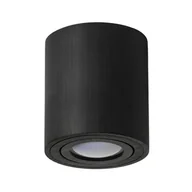 Oprawy, klosze i abażury - Kobi Oprawa oprawka led halogenowa ruchoma okrągła kolor czarny OH36L 8714 8714 - miniaturka - grafika 1