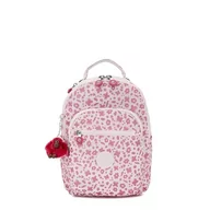 Plecaki - Kipling Seoul S plecaki, 25,5 x 16 x 35, Magic Floral (różowy), Rosa, Einheitsgröße, SEOUL S - miniaturka - grafika 1