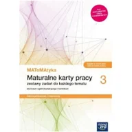 Podręczniki dla liceum - NOWA ERA MATeMAtyka 3. Liceum i technikum. Maturalne karty pracy. Zakres podstawowy i rozszerzony - Dorota Ponczek, Karolina Wej - miniaturka - grafika 1