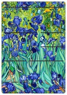 Dekoracje domu - Organizer antracyt IRISES 45x65 cm - miniaturka - grafika 1