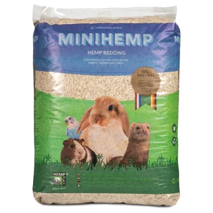 Minihemp Hemp Bedding - 4 x 3 kg - Podłoże dla gryzoni - miniaturka - grafika 1
