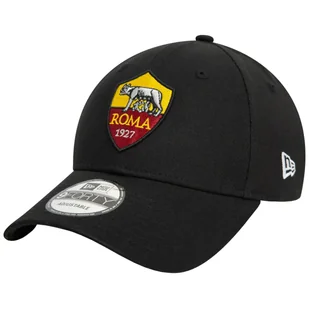 New Era Core 9FORTY AS Roma Cap 60572396, Mężczyzna, Czapka z daszkiem, Czarny - Czapki i chusty sportowe męskie - miniaturka - grafika 1