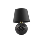 Lampy stojące - SANTANA BLACK LAMPKA NOCNA 1PŁ - miniaturka - grafika 1