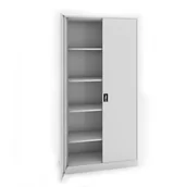 Szafy biurowe - KOVONA Szafa spawana JUMBO, 1950 x 1200 x 600 mm, szaro/szara C3703H2.2.09.24B2B - miniaturka - grafika 1