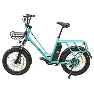 Luchia TAURO Electric Bicycle 20*3.0 Inch Fat Tire 250W Motor 36V 10AH Battery 25km/h Max Speed 45-55km Range - Rowery elektryczne - miniaturka - grafika 2