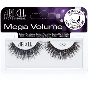 Ardell Sztuczne rzęsy - Mega Volume 252 Black Sztuczne rzęsy - Mega Volume 252 Black - Sztuczne rzęsy i akcesoria - miniaturka - grafika 1