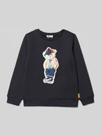 Swetry dla chłopców - Bluza z nadrukiem z motywem - miniaturka - grafika 1